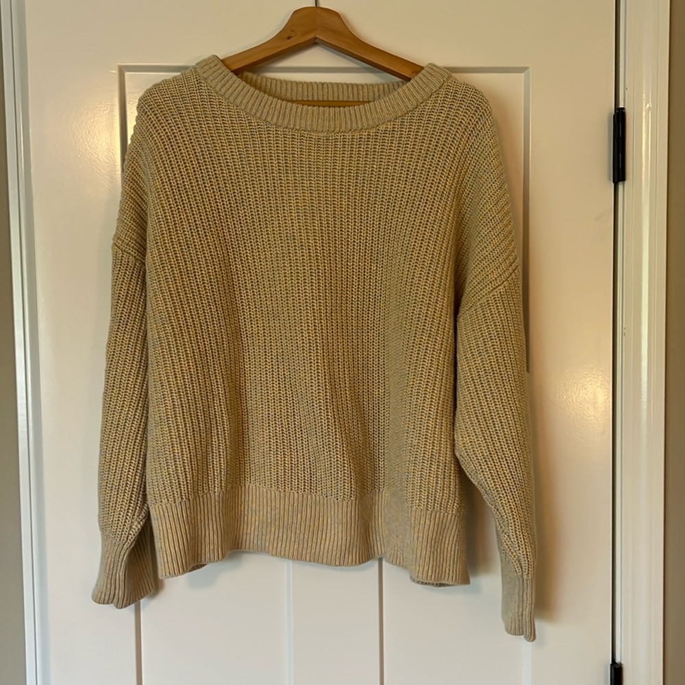 Yellow sweater